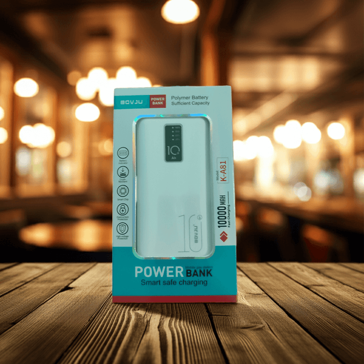 Power Bank 10000mAh - Carregador Portátil Rápido Universal