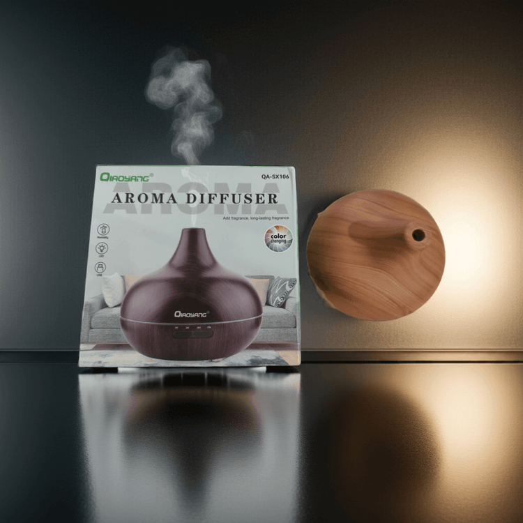 Difusor de Aromas Ultrassónico Premium - Aromaterapia e Relaxamento