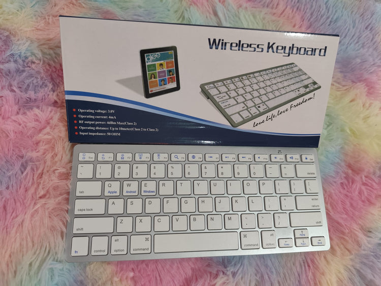 Teclado para computador - Ergonômico e Confortável - Tecnologia & Beleza