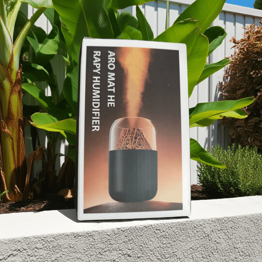 Humidificador Vulcão Decorativo - Ar Puro Casa Escritório Portugal