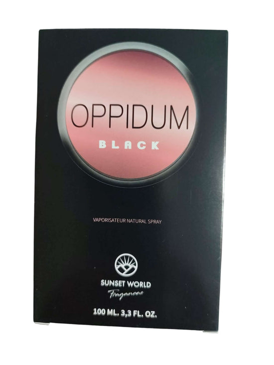 Perfume Oppidum Black Lattafa Masculino - Original Portugal