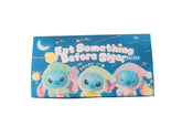 Labubu Stitch Disney collectible figure set themed around bedtime snacks with cute designs.