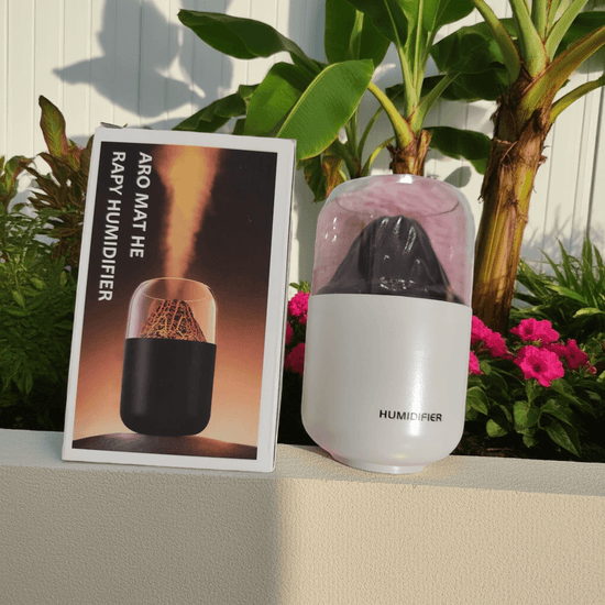 Humidificador Vulcão Decorativo - Ar Puro Casa Escritório Portugal