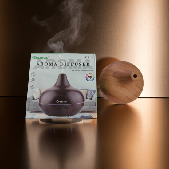 Difusor de Aromas Ultrassónico Premium - Aromaterapia e Relaxamento