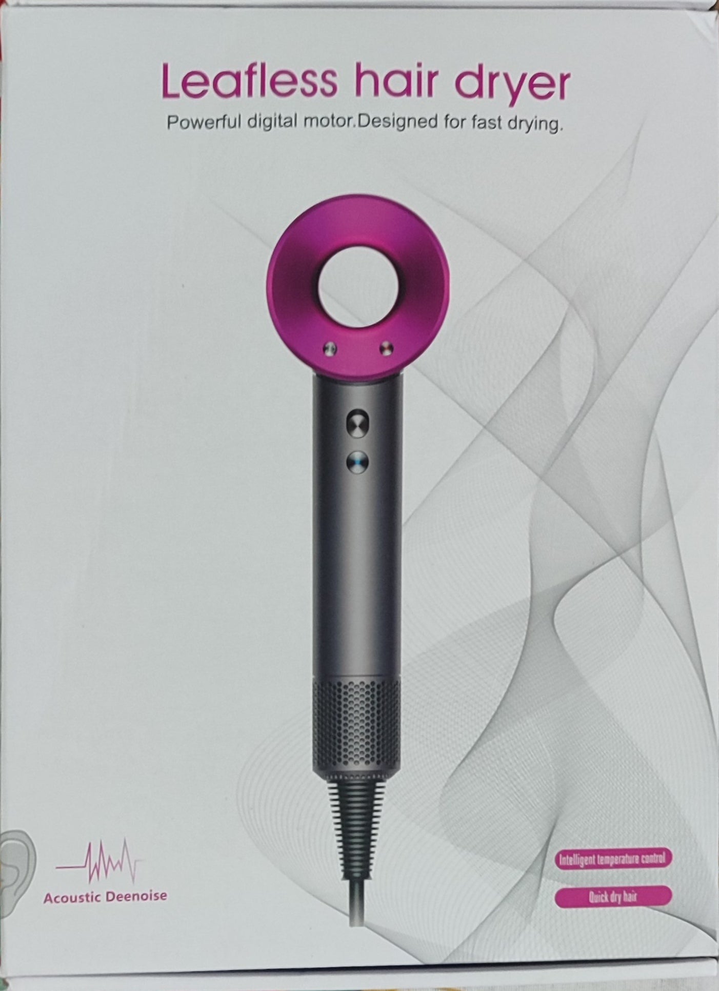 Secador - 50% More Drying Speed - Tecnologia & Beleza 