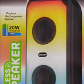 Coluna Bluetooth Portátil - Alto-falante Sem Fios com Graves Potentes