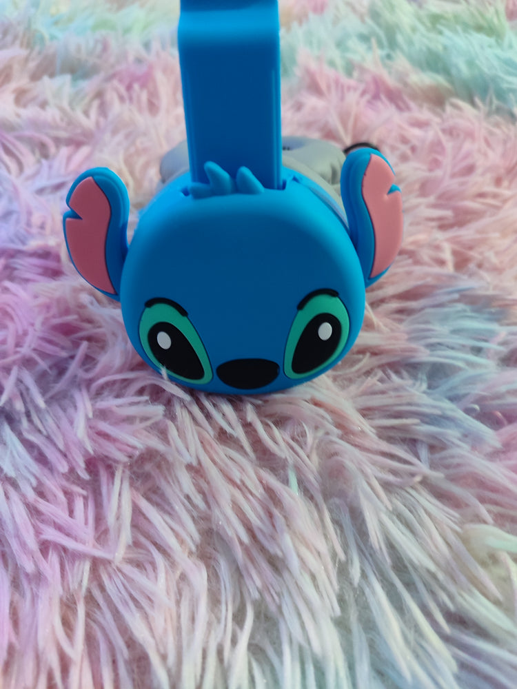Fones Bluetooth Stitch Disney - Áudio Sem Fios para Crianças