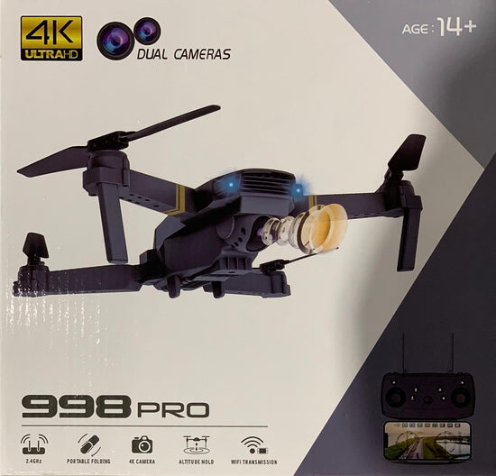 Drone 998 pro - Tecnologia & Beleza 