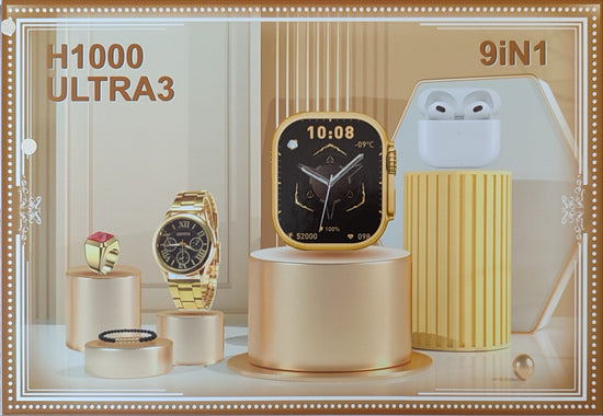 Conjunto de smartwatch - Tecnologia & Beleza 
