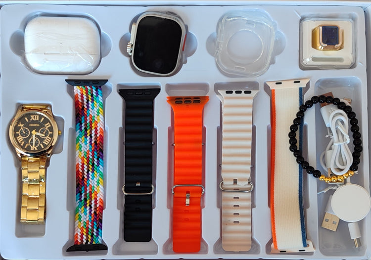 Conjunto de smartwatch - Tecnologia & Beleza 