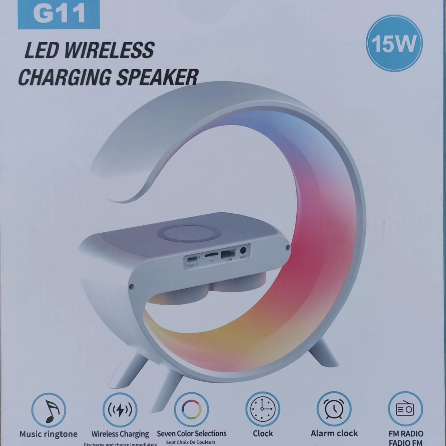 Coluna G 5 em 1 - Coluna Bluetooth Multifuncional Portátil