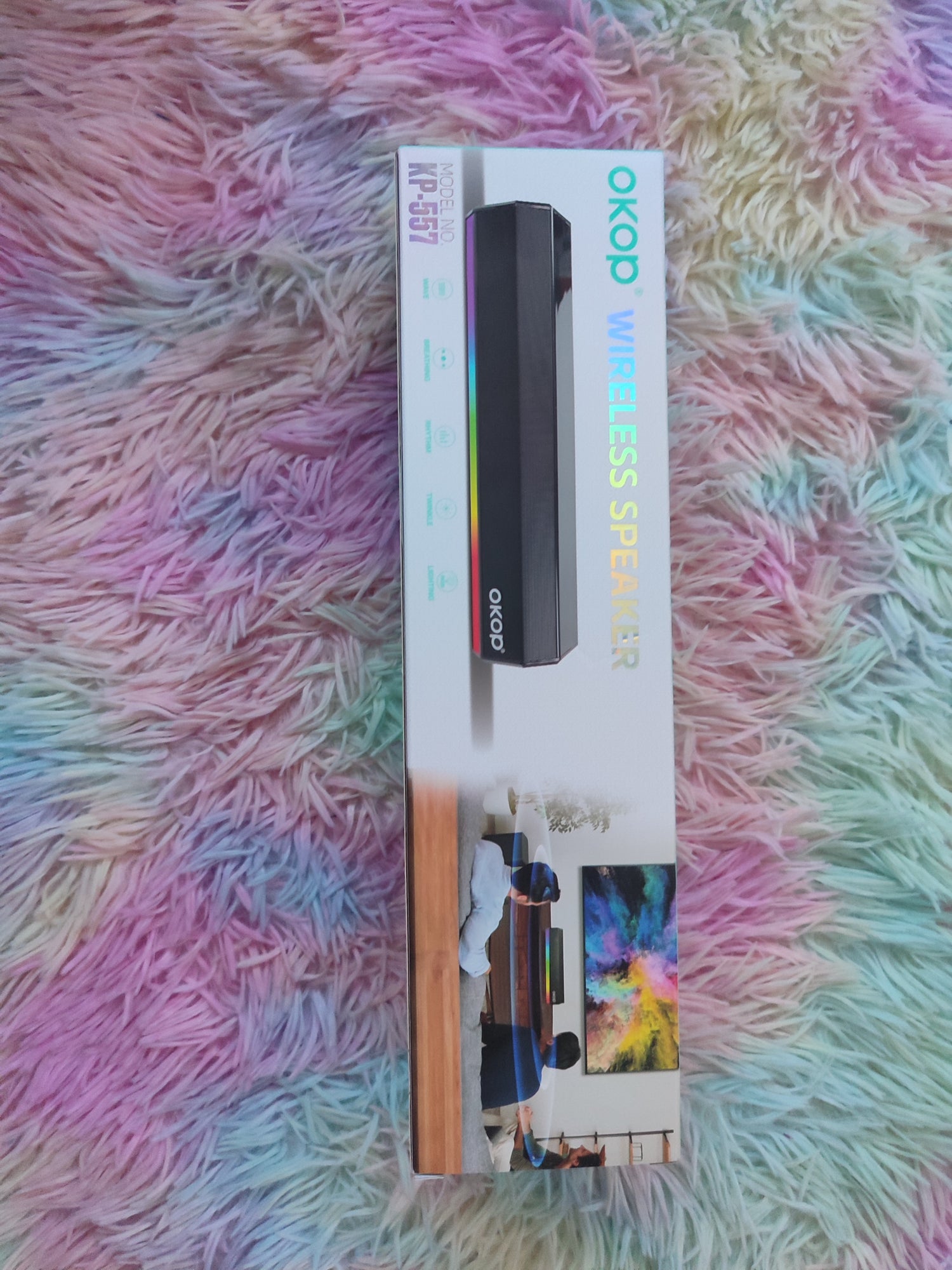 Soundbar 32cm Compacta - Som Surround TV Casa Portugal