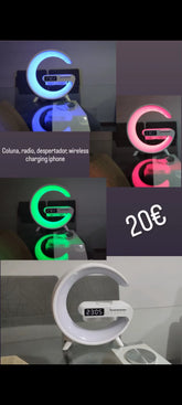 Coluna G 5 em 1 - Coluna Bluetooth Multifuncional Portátil